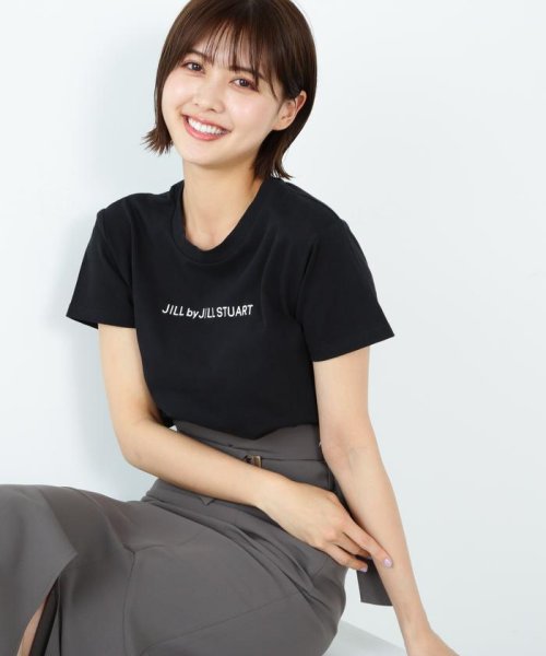 JILL by JILL STUART(ジル バイ ジル スチュアート)/23シシュウロゴTシャツ2/img02