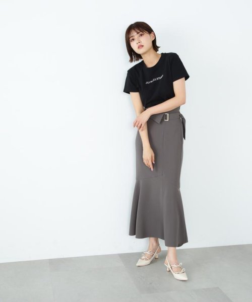 JILL by JILL STUART(ジル バイ ジル スチュアート)/23シシュウロゴTシャツ2/img05