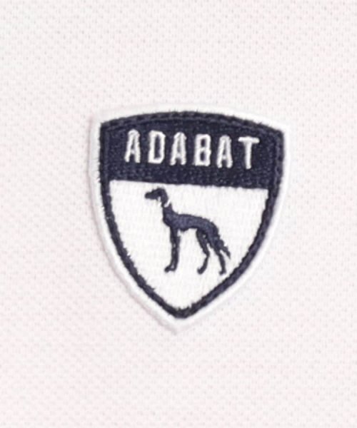 adabat(アダバット)/【UVカット／吸水速乾】ロゴデザイン 半袖ポロシャツ/img09