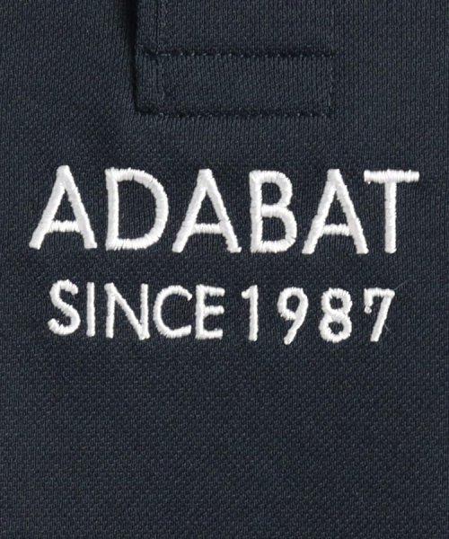 adabat(アダバット)/【UVカット／吸水速乾】ロゴデザイン 半袖ポロシャツ/img21