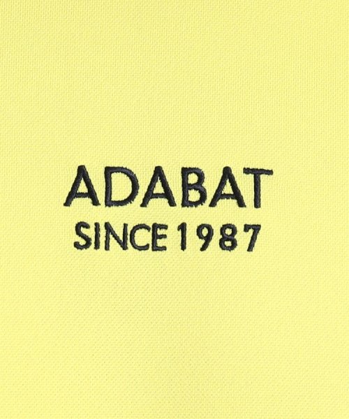 adabat(アダバット)/【UVカット／吸水速乾】ロゴデザイン モックネック半袖プルオーバー/img33