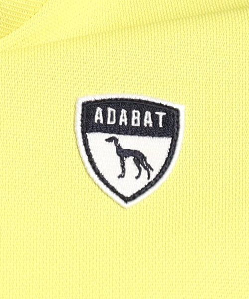 adabat(アダバット)/【UVカット／吸水速乾】ロゴデザイン モックネック半袖プルオーバー/img34