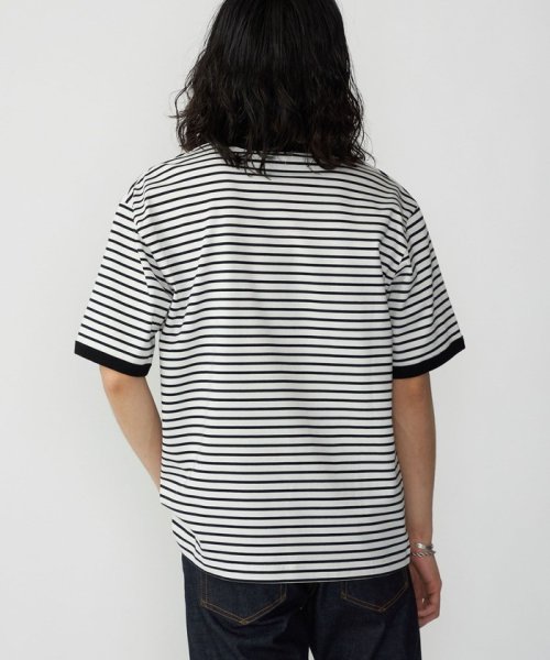 SHIPS MEN(シップス　メン)/SHIPS: Albini オーガニックコットン リンガー Tシャツ/img03