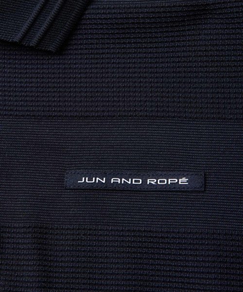 JUN and ROPE(ジュン＆ロペ)/【UV】【吸水速乾】リンクスニットボーダークールマックスポロ/img13