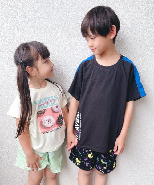 SHOO・LA・RUE(Kids) (シューラルーキッズ)/【水遊び/110－140cm】速乾メッシュTシャツ/img09