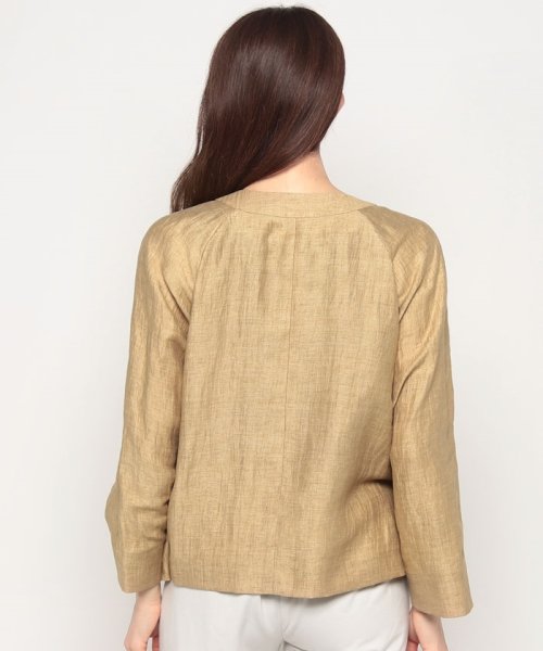 ノーカラージャケット 