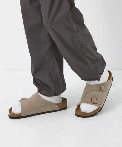 green label relaxing(グリーンレーベルリラクシング)/＜BIRKENSTOCK＞チューリッヒ スエード ベージュ サンダル/img11