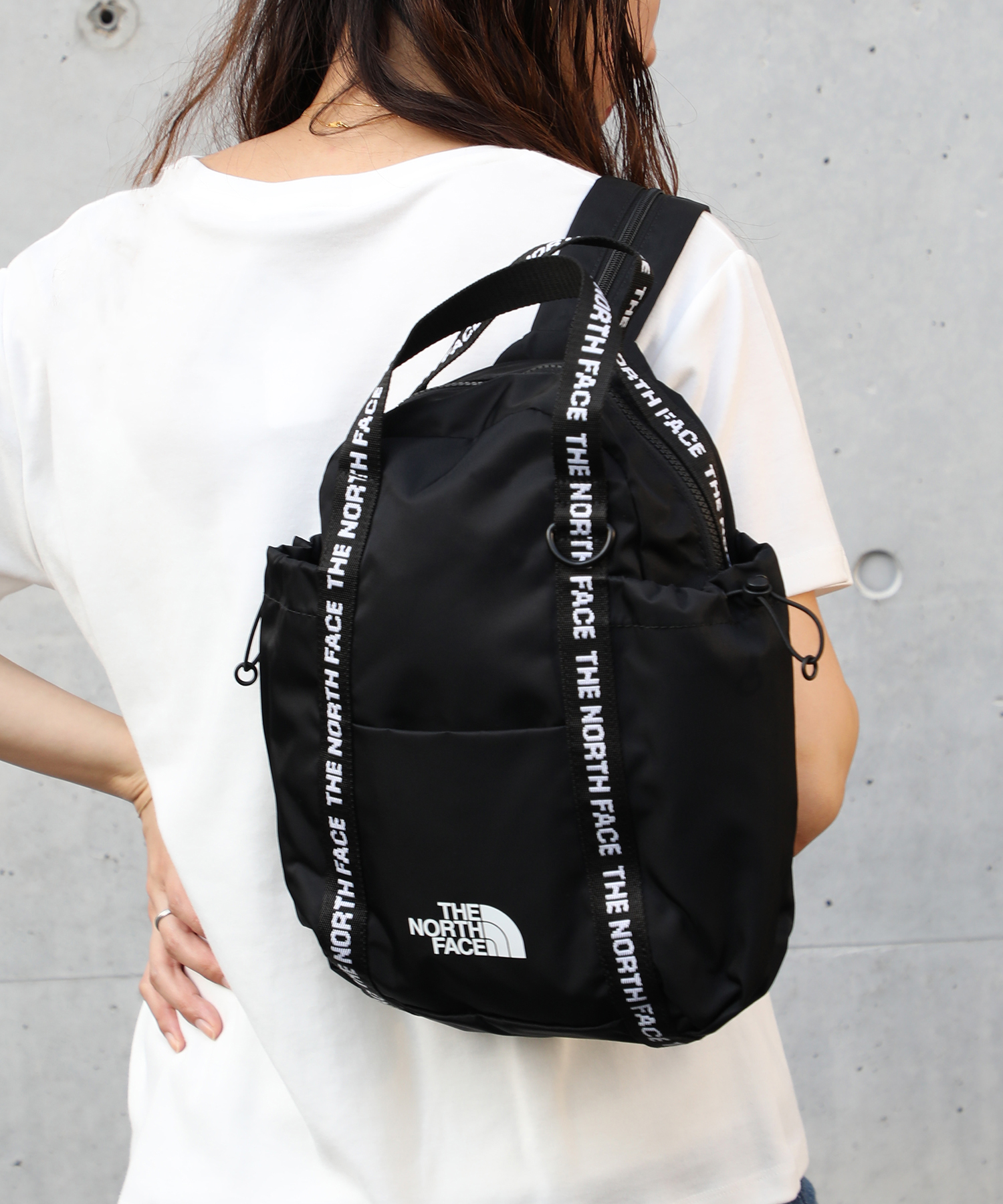 【韓国限定】ザ ノースフェイス 3way bag: W MULTI PACK 黒