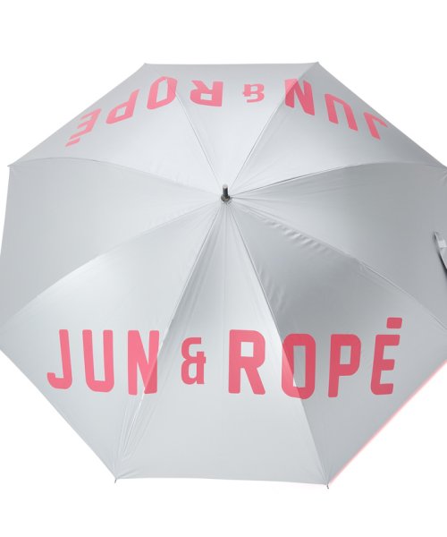 JUN and ROPE(ジュン＆ロペ)/【軽量】【UV】【ユニセックス】晴雨兼用ロゴ入りアンブレラ/img08