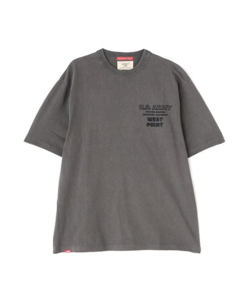 AVIREX(AVIREX)/《COLLECTION》WEST POINT EMBROIDERY FADE WASH T－SHIRT /ウェストポイント エンブロイダリー/img21