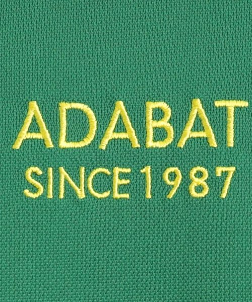 adabat(アダバット)/【UVカット／吸水速乾】ロゴデザイン モックネック半袖プルオーバー/img47