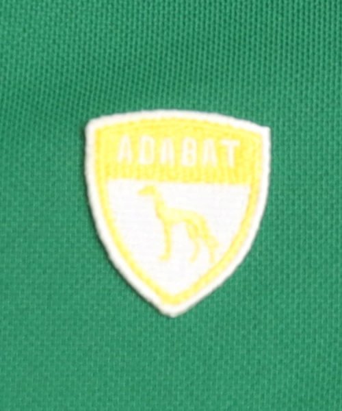 adabat(アダバット)/【UVカット／吸水速乾】ロゴデザイン モックネック半袖プルオーバー/img48