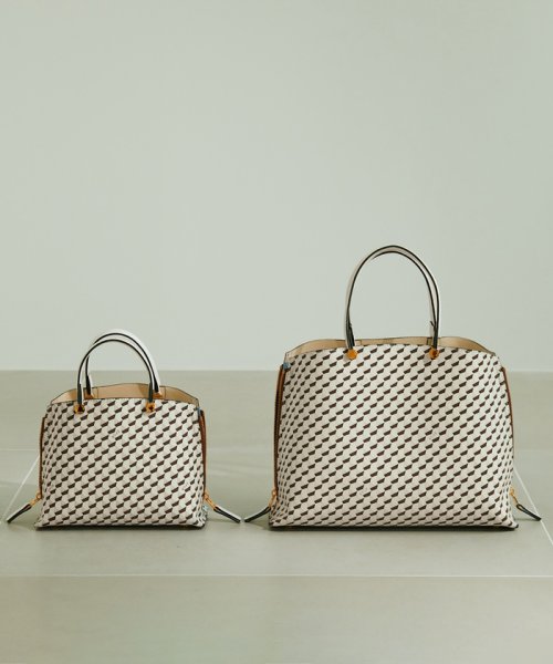 ROPE'(ロペ)/【E'POR】 Y BAG MONOGRAM （YACHT PATTERN）Mini/img23