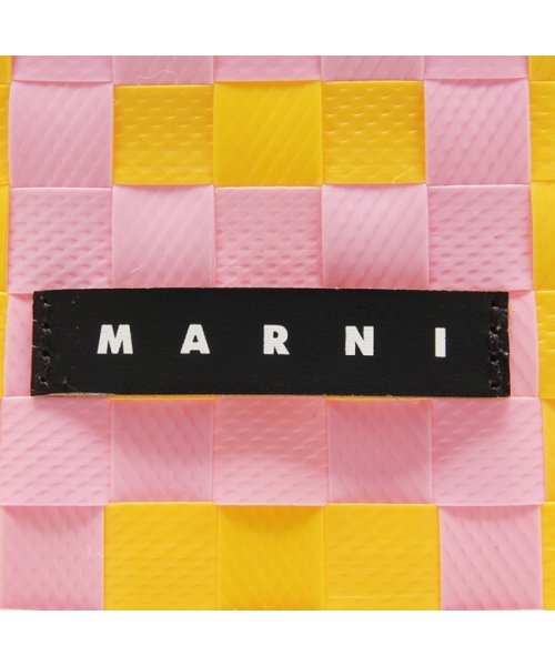 MARNI(マルニ)/マルニ ハンドバッグ かごバッグ ポッドキッドバッグ ピンク イエロー マルチ レディース MARNI M00332 M00IW 0M213/img08