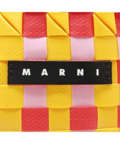 MARNI(マルニ)/マルニ ハンドバッグ かごバッグ ポッドキッドバッグ  ピンク レッド ブラック レディース MARNI M00332 M00IW 0M331/img08