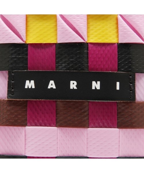 MARNI(マルニ)/マルニ ハンドバッグ かごバッグ ポッドキッドバッグ  ピンク マルチ レディース MARNI M00332 M00IW 0M400/img08