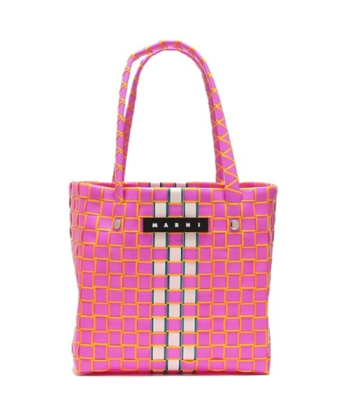 MARNI(マルニ)/マルニ ハンドバッグ かごバッグ ボックスバスケット キッズ カゴバッグ ミニバッグ ピンク マルチ レディース MARNI M00638 M00IW 0M32/img05