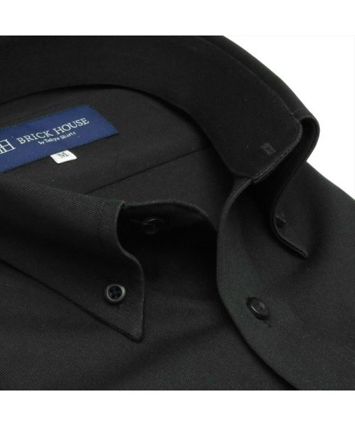 TOKYO SHIRTS(TOKYO SHIRTS)/【持続涼感】 COOL SILVER(R) ボタンダウンカラーカラー 半袖 形態安定 ニットシャツ/img02