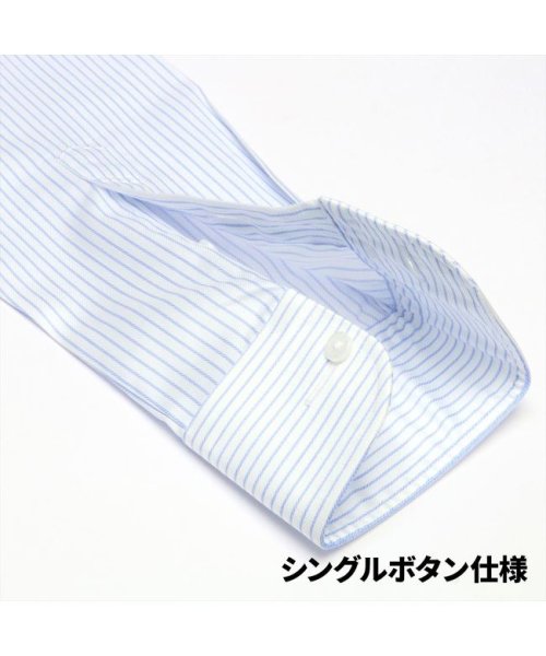 TOKYO SHIRTS(TOKYO SHIRTS)/【国産しゃれシャツ】 ボタンダウン 長袖 形態安定 ワイシャツ 綿100%/img03
