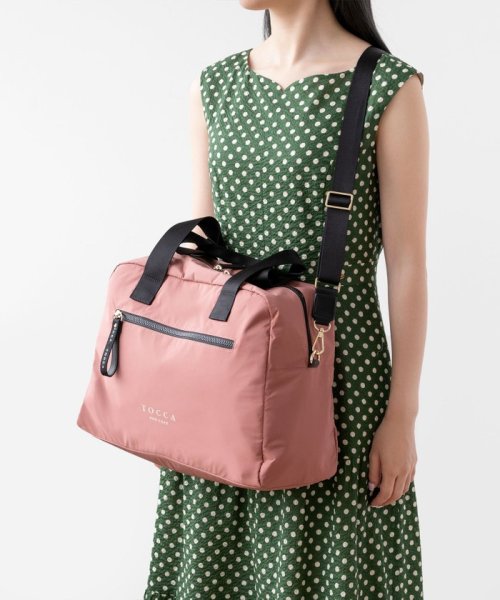 【WEB＆一部店舗限定】【A4サイズ対応】CAROVANA BOSTON ボストンバッグ WEB＆一部店舗限定 CAROVANA COLLECTION ジップ×1