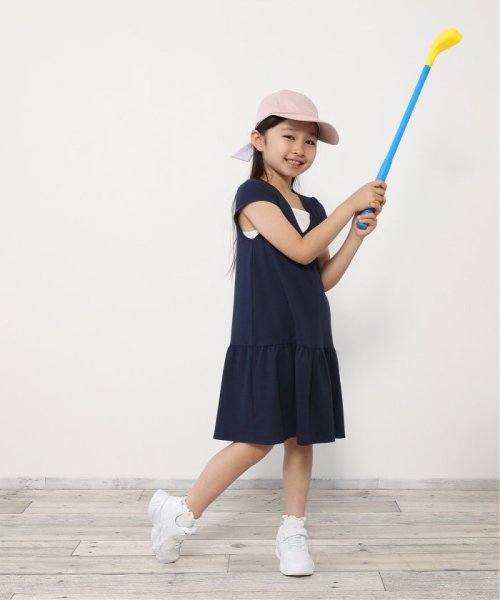 ikka kids(イッカ　キッズ)/鹿の子フェイクワンピース（120〜160cm）/img06