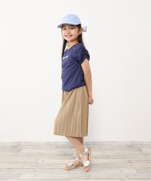 ikka kids(イッカ　キッズ)/肩ギャザーフロッキーロゴTシャツ（120〜160cm）/img06