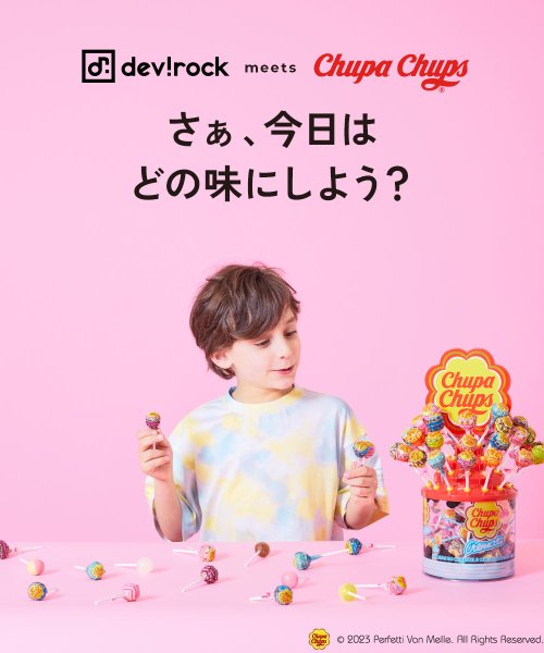 devirock(デビロック)/Chupa Chups タイダイTシャツ/img10