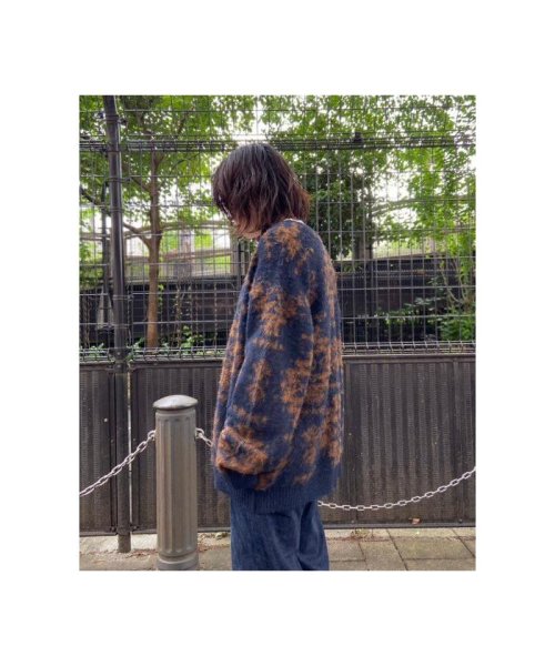 BEAVER(ビーバー)/PENDLETON V NECK CARDIGAN/img11