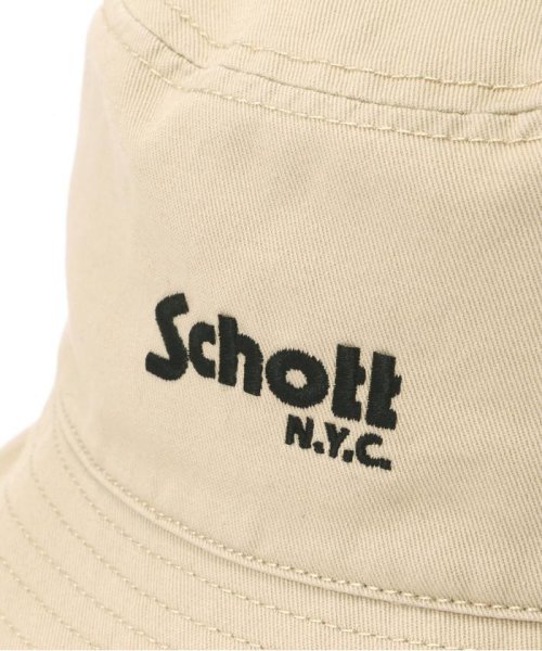 Schott(ショット)/TWILL BUCKET HAT/ツイル バケットハット/img06