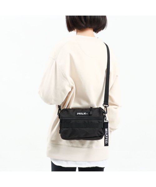 MILK FED(ミルクフェド)/ミルクフェド ショルダーバッグ MILKFED. ACTIVE MOLLE SHOULDER BAG ミニショルダー バッグ 103224053004/img01