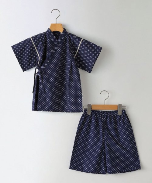 SHIPS KIDS(シップスキッズ)/*SHIPS KIDS:90～120cm / 綿 ドット柄 甚平/img06