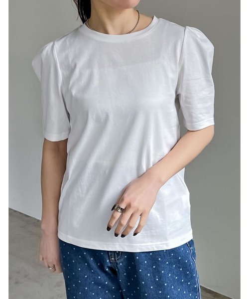 Re:EDIT(リエディ)/[接触冷感][UVカット]パワショルデザインカットソーTシャツ/img24