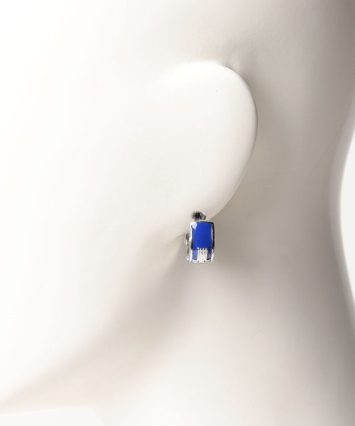 LANVIN en Bleu(JEWELRY)(ランバン　オン　ブルー（ジュエリー）)/セサンパ ホワイト＆ゴールドピアス/img03