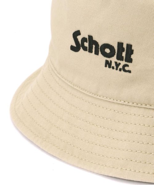 Schott(ショット)/TWILL BUCKET HAT/ツイル バケットハット/img05