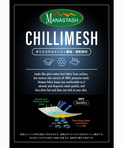 MANASTASH(マナスタッシュ)/MANASTASH/マナスタッシュ/CHILLIMESH L/S TEE JB LOGO/img05