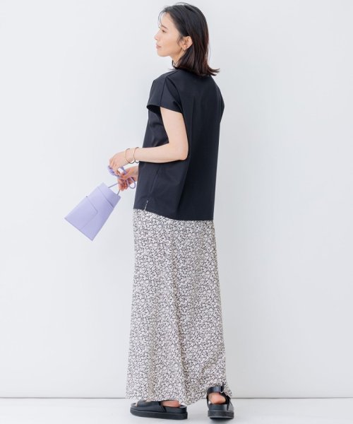 NIJYUSANKU（LARGE SIZE）(２３区（大きいサイズ）)/【SLOW/洗える】アンティークフラワープリント スカート/img05