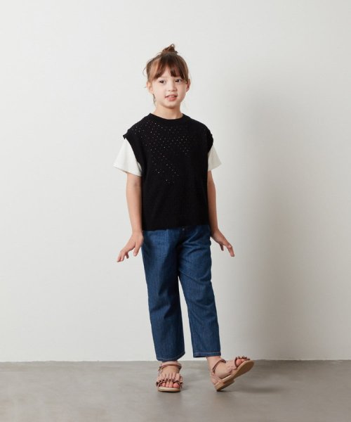 a.v.v(KID'S)(アー・ヴェ・ヴェキッズ)/[KIDS]フリルフラットサンダル[WEB限定サイズ]/img25