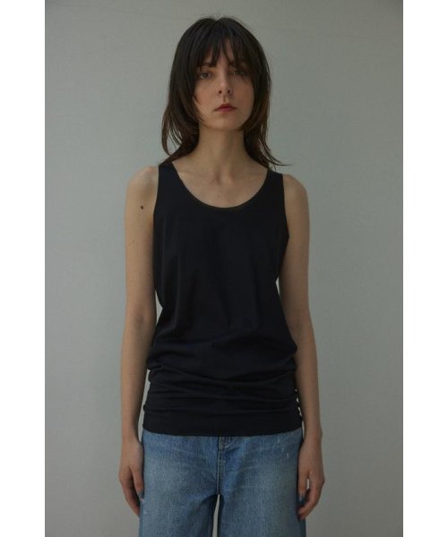 BLACK BY MOUSSY(ブラックバイマウジー)/cut off tanktop/img06