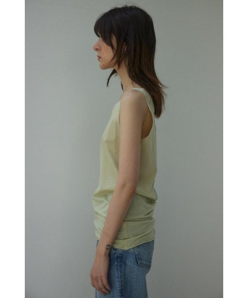 BLACK BY MOUSSY(ブラックバイマウジー)/cut off tanktop/img12