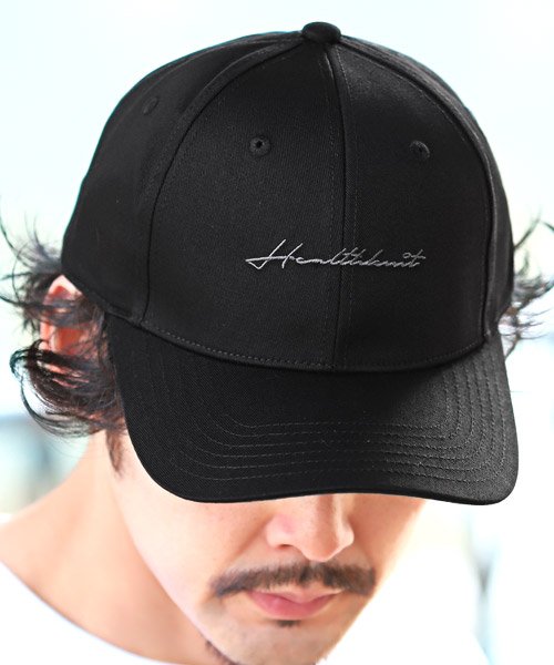 LUXSTYLE(ラグスタイル)/Healthknit(ヘルスニット)ツイル刺繍キャップ/キャップ メンズ 帽子 CAP ツイル刺繍 BITTER ビター系/img05