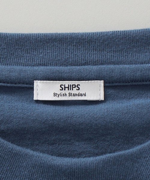 SHIPS MEN(シップス　メン)/SHIPS: 抗菌・防臭 NANO－FINE(R) ハイゲージ クルーネック Tシャツ (ロンT)/img34
