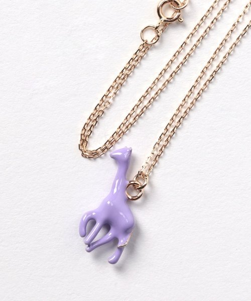 【METIER(メティエ)】 ENAMEL PENDANT B73 W61 H85　着用サイズ：02