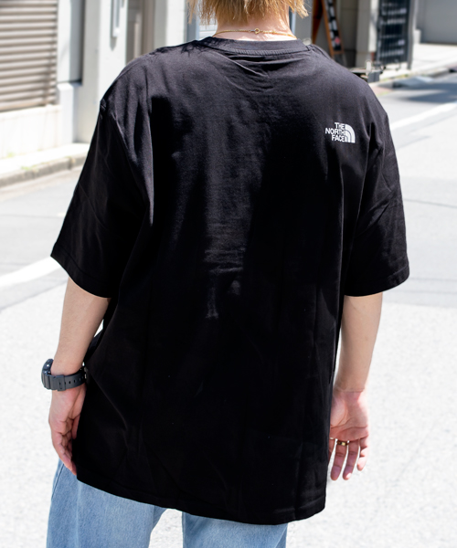 フォロー割引✨海外 ノースフェイス Tシャツ 半袖 綿 グレー/L K139F