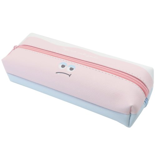  筆箱 2ルーム ペンケース うとうとモンスター ブルー クラックス ペンポーチ 新学期準備文具 小学生 中学生 高校生 プレゼント 男