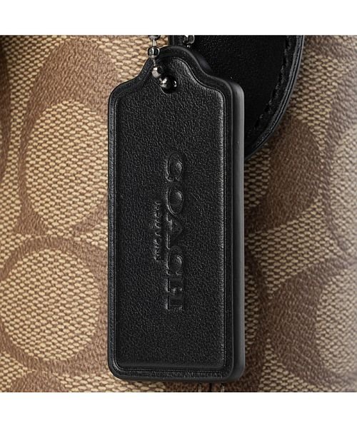 COACH コーチ アウトレット ブリーフケース 580 QBTN2 ブリーフケース COACH アウトレット TAN/BLACK