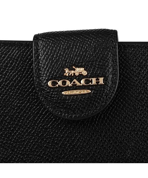 COACH(コーチ)/COACH コーチ アウトレット 2つ折り財布 6390 IMBLK/img07