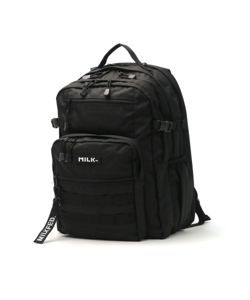 ミルクフェド リュック MILKFED. ACTIVE DOUBLE POCKET MOLLE BACKPACK リュックサック 103224053008 ×1ポケット
