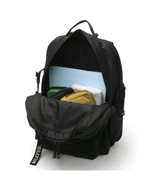ミルクフェド リュック MILKFED. ACTIVE DOUBLE POCKET MOLLE BACKPACK リュックサック 103224053008 ×1ポケット