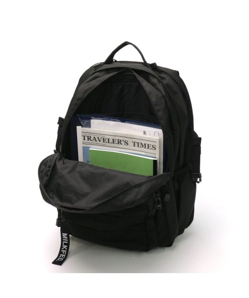 ミルクフェド リュック MILKFED. ACTIVE DOUBLE POCKET MOLLE BACKPACK リュックサック 103224053008 ×1ポケット