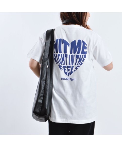 MODISH GAZE(モディッシュ ガゼ)/グラフィックロゴプリントTシャツ　発泡プリント/img01